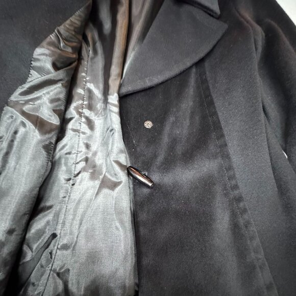 VTG Avenue Montaigne Women' Velvet Cashmere Cotton Wool Evening Jacket Size 2 - Picture 6 of 10